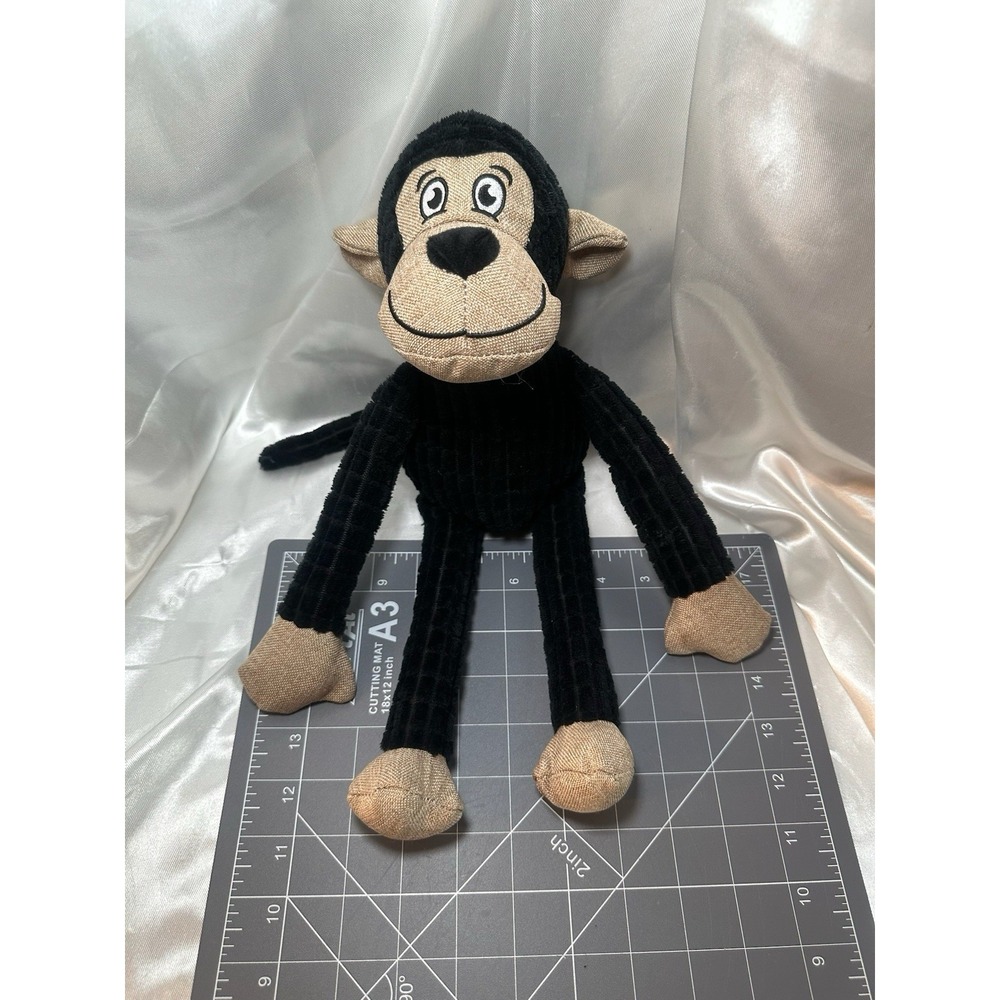 Bow Wow Pet Products 16" Stuffed Plush Monkey Pet Dog Toy With Squeaker